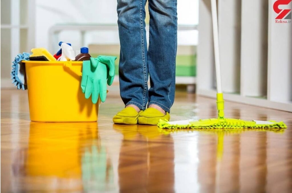 نظافت منزل به صورت کامل و تاثیر آن در قیمت نظافت منزل و قیمت نظافت راه پله 